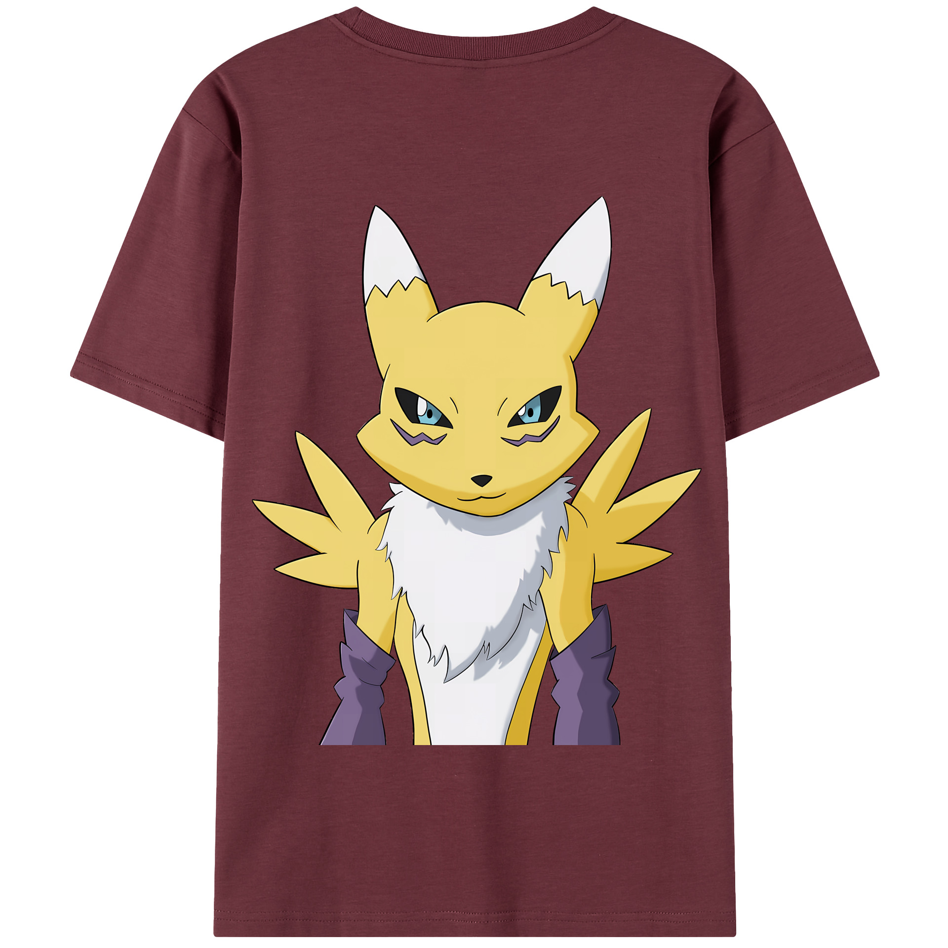 （画像用） Digimon デジタルモンスター/デジモン 綿100％半袖Tシャツ（背面プリント）